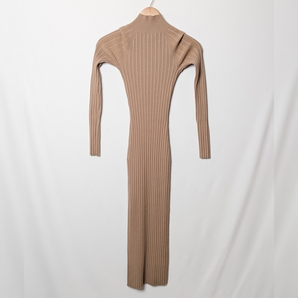 WILFRED Alchemy Dress Sweater Midi Slit XS Aritzia - Picture 6 of 9